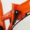 【直送 代引き不可】FIELD CHAMP 折り畳み自転車 FDB20L オレンジ 20インチタイヤ MG-FCP20L