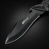 MTech アウトドアナイフ ソーバック 440ステンレス フルタング構造 MT2012