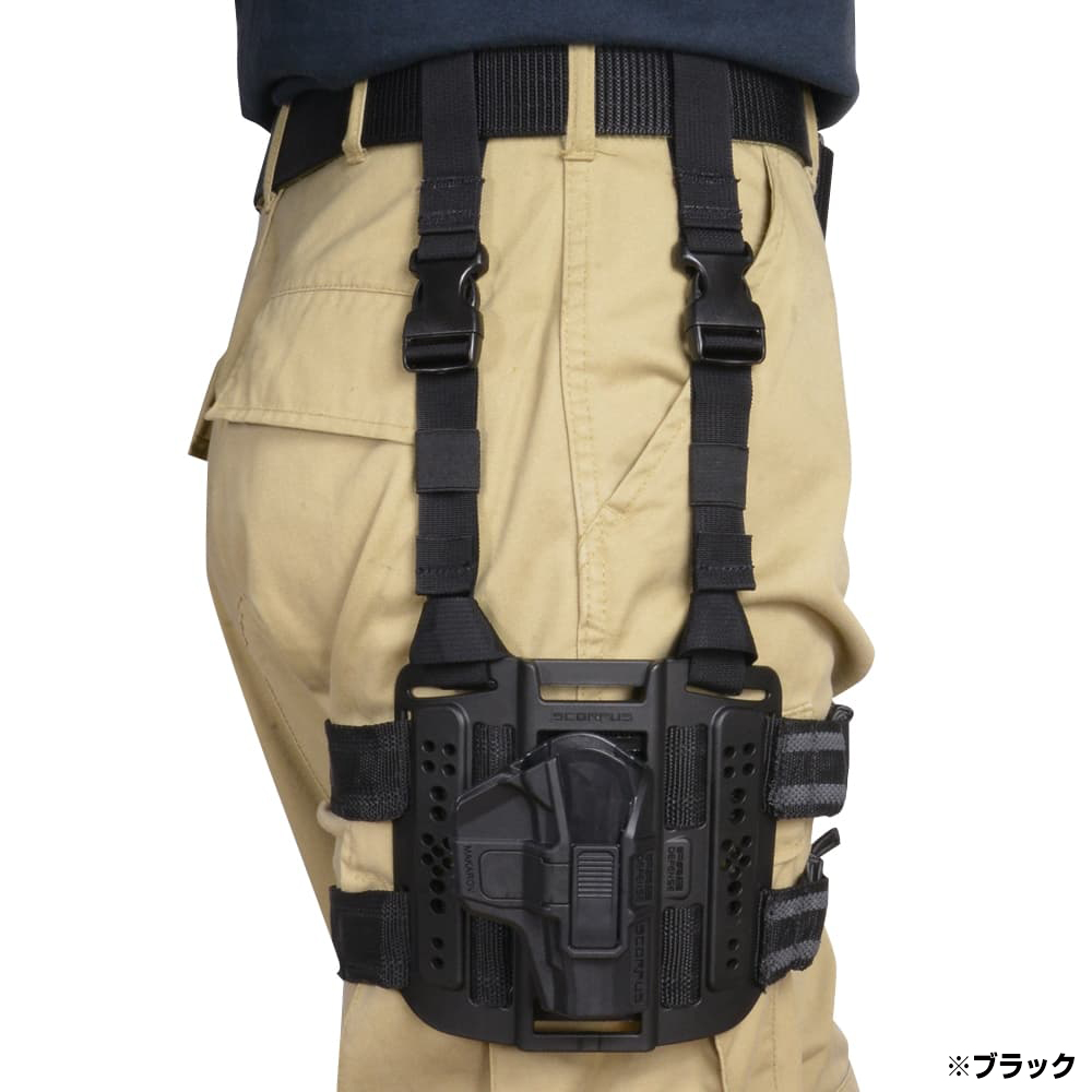 FAB Defense レッグホルスター SCORPUS マカロフ用 LV2 右