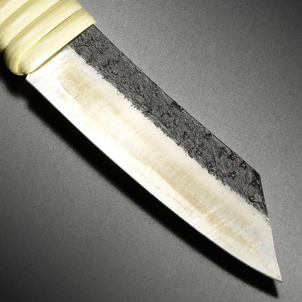 肥後守定 和式ナイフ 固定式 藤巻 青紙割込 | ミリタリーショップ