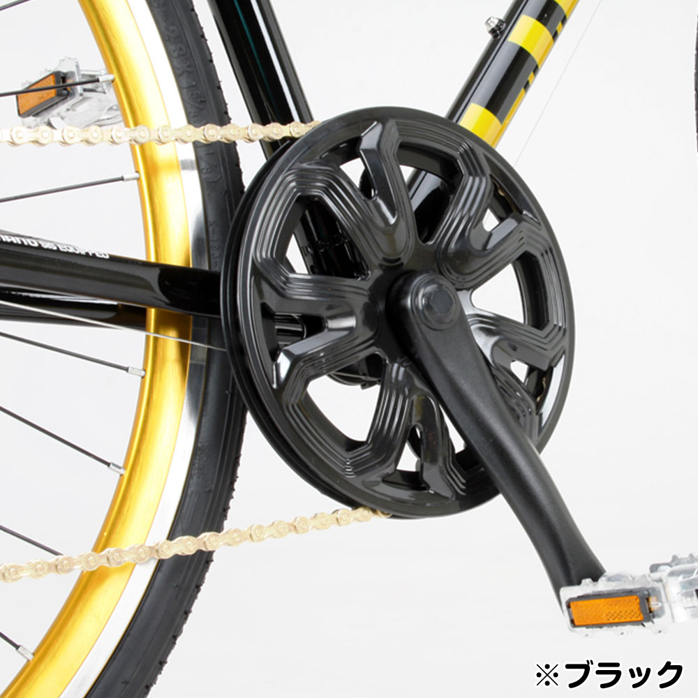 直送 代引き不可】 OTOMO クロスバイク LIG MOVE ホワイト 19247