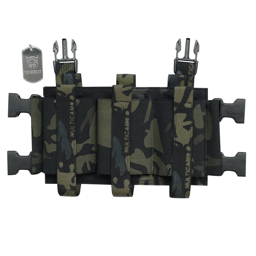 REPSGEAR ベルクロプラカード 5.56弾マガジン用 マガジンポーチ 3本
