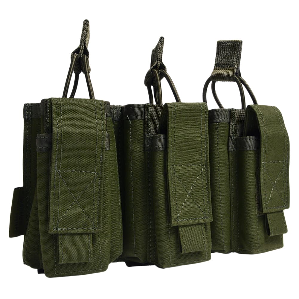 Warrior Assault Systems ライフル&拳銃用マグポーチ M4/9mm トリプル