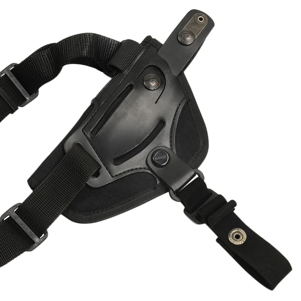 フランス軍放出品 ショルダーホルスター ポーチ付き 両利き用