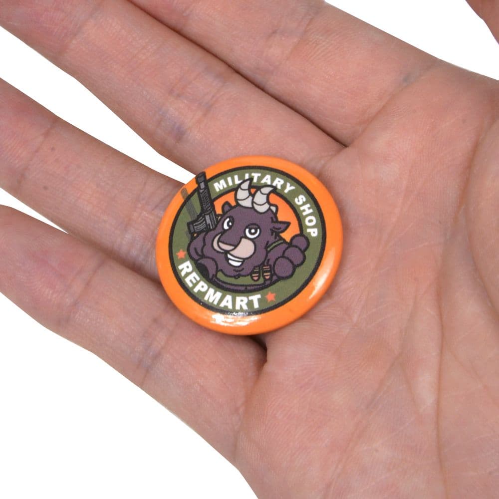 REPSGEAR 缶バッジ ドラブくん 30mm | ミリタリーショップ レプマート