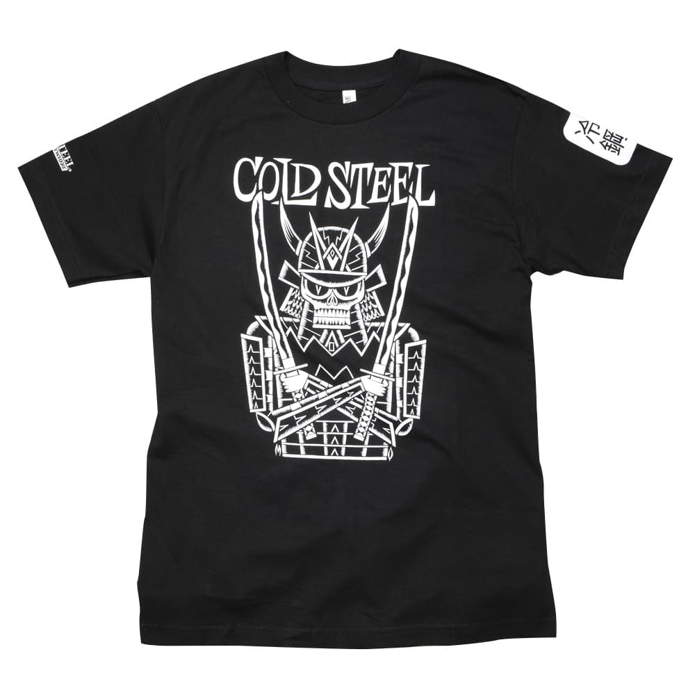 ミリタリーショップ レプマート Cold Steel 半袖tシャツ Undead Samurai 和風 ブラック