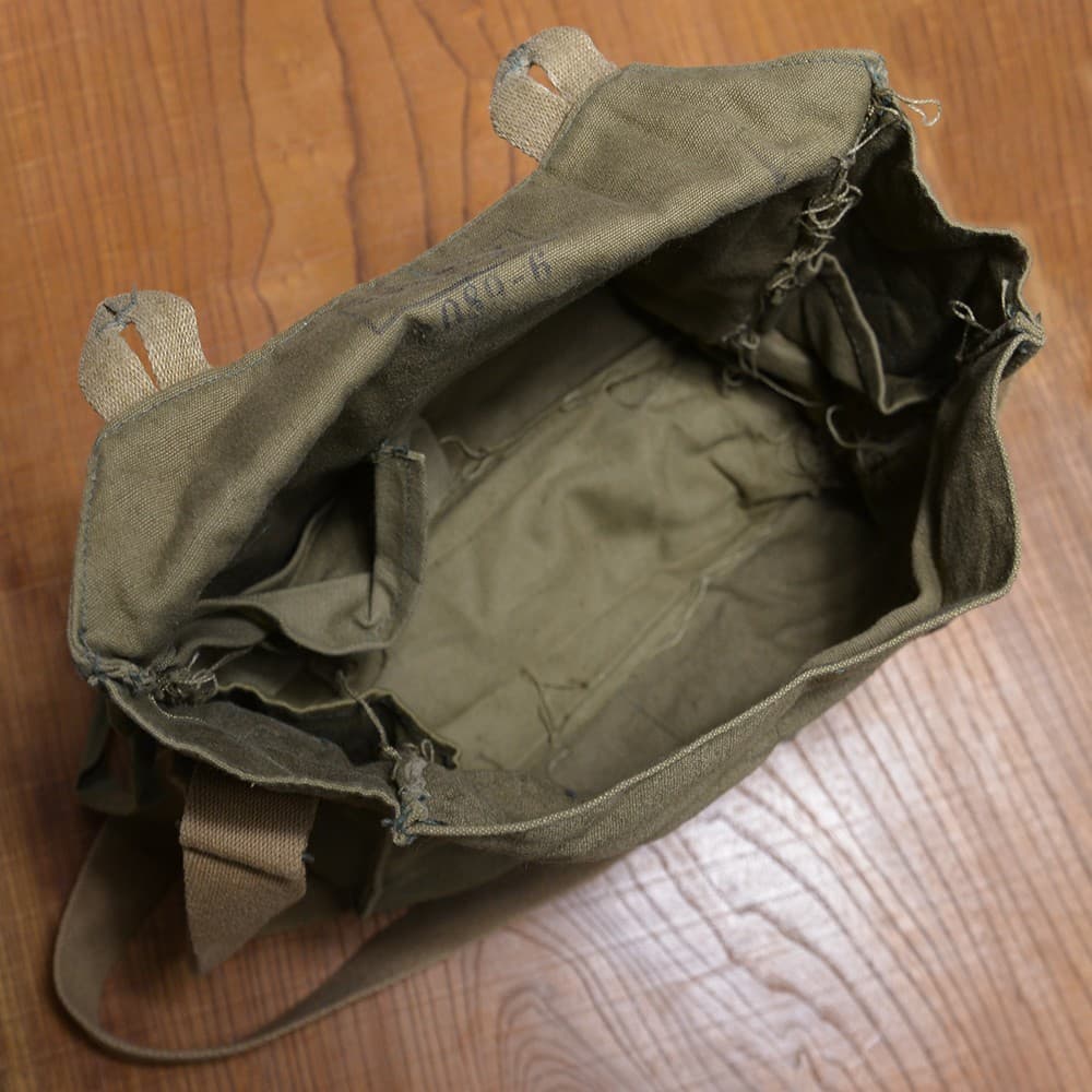 ドイツ軍 M65 ガスマスク & チェコ軍 フィルター・バッグ 26チ407