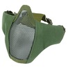WoSporT ハーフフェイスガード Half steel mesh mask 金属製メッシュ