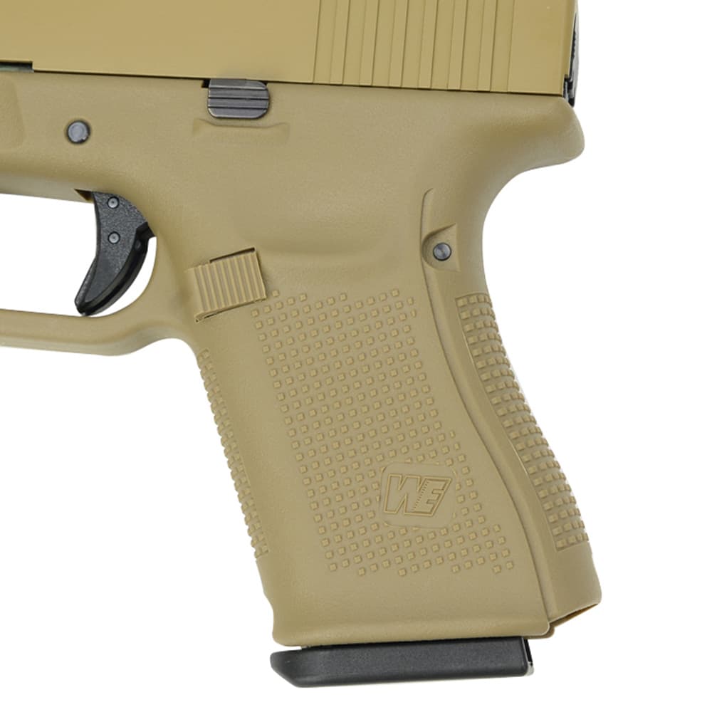 WE-TECH ガスガン GLOCK G19X Gen5 バックストラップ付 タンカラー