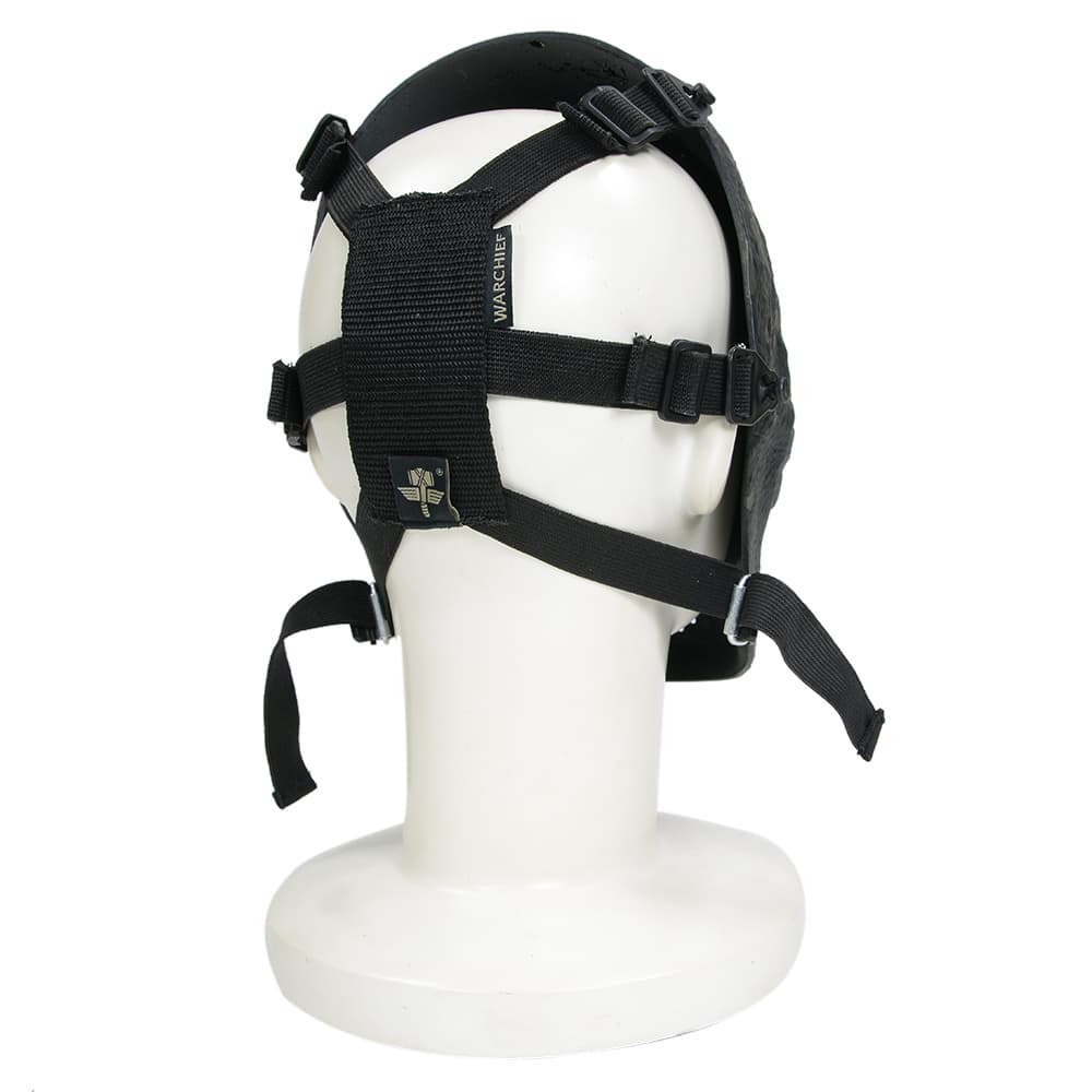 フルフェイスガード メッシュゴーグル スカルフェイス ラバー