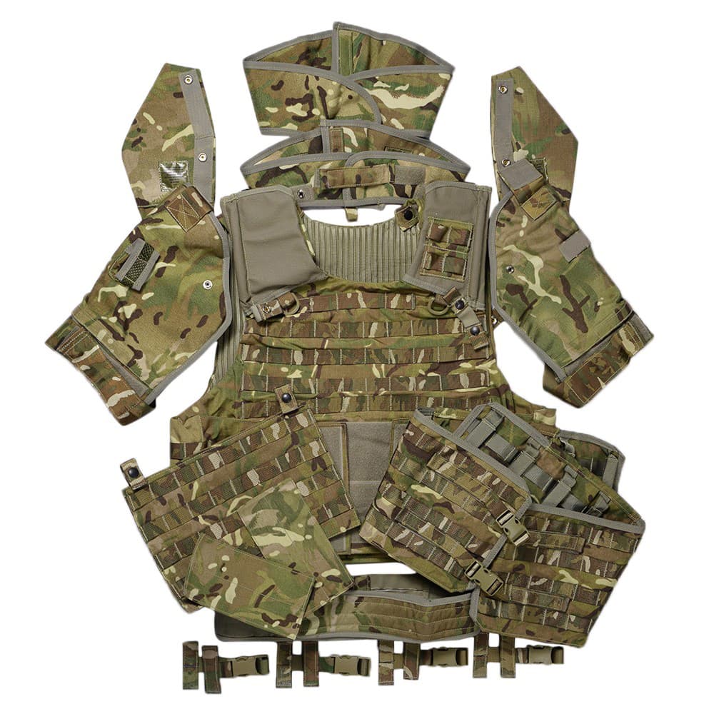 オスプレイMK4軍放出品実物！ イギリス軍放出品 オスプレイ MK4 ボディアーマー 本体のみ MTP迷彩