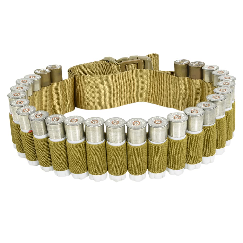 ショットシェルベルト 26発収納 散弾銃 ショットガン用 12GA 12番