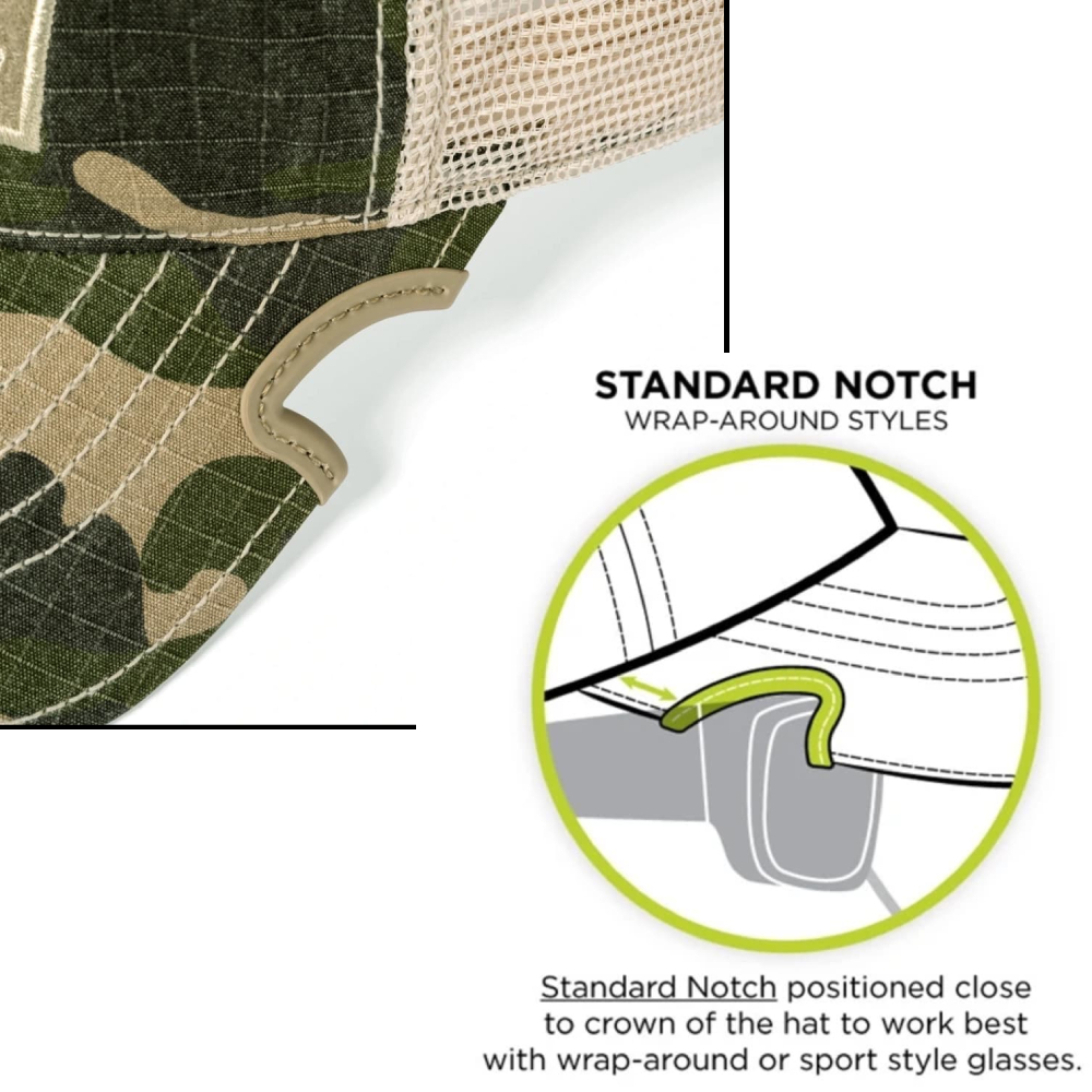 NOTCH キャップ Classic Adjustable 帽子 ポニーテール用スリット付き
