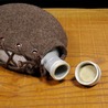 ブルガリア軍放出品 キャンティーン アルミ製 ウールカバー付き 水筒
