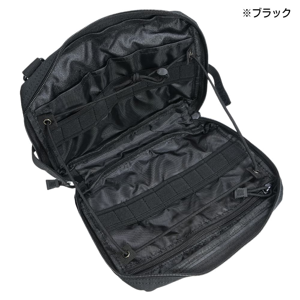 アドミンポーチ MOLLE対応 EDC 多機能収納 ユーティリティ
