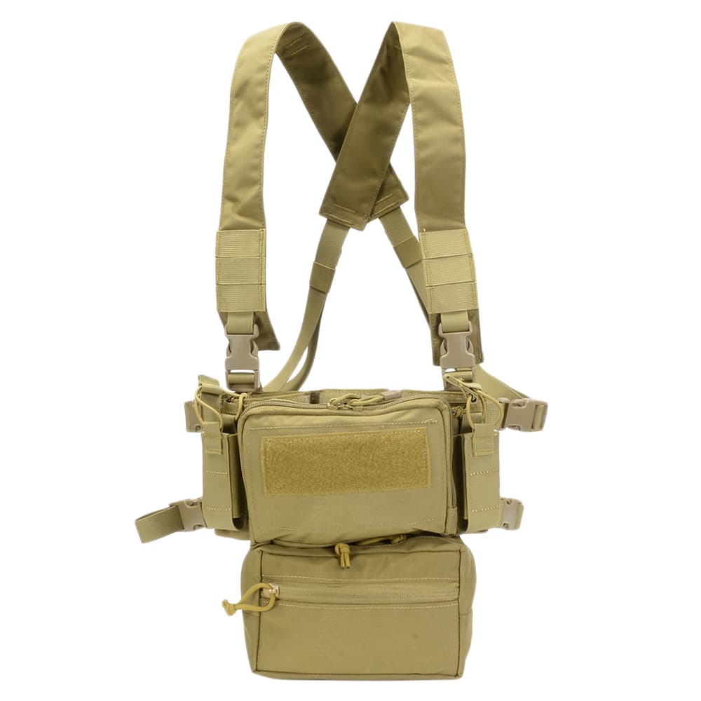 WoSporT チェストリグ D3CRM Tactical マルチファンクショナル TAN VE