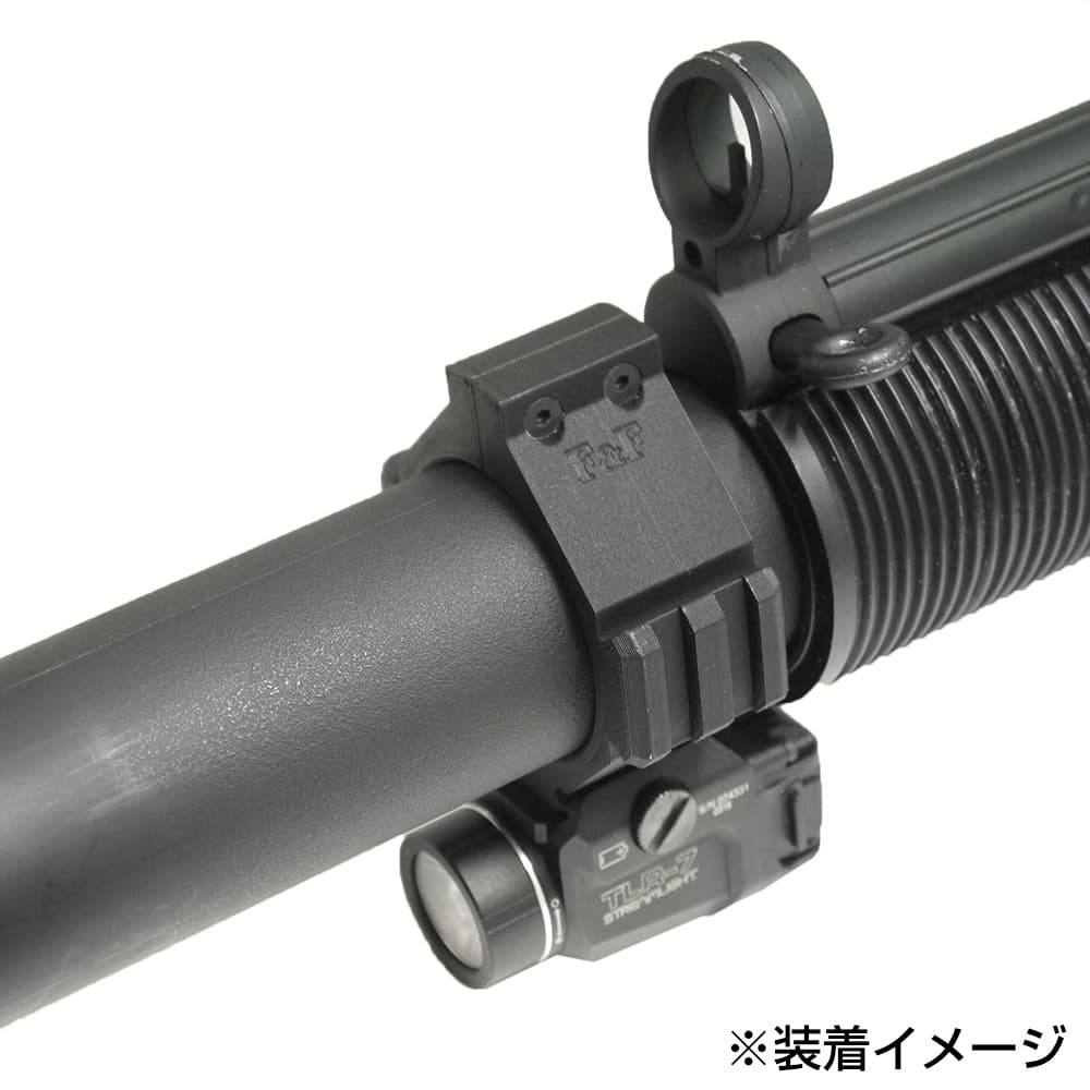 F&F GunParts サプレッサーマウントレール 東京マルイ MP5SD対応 20mm