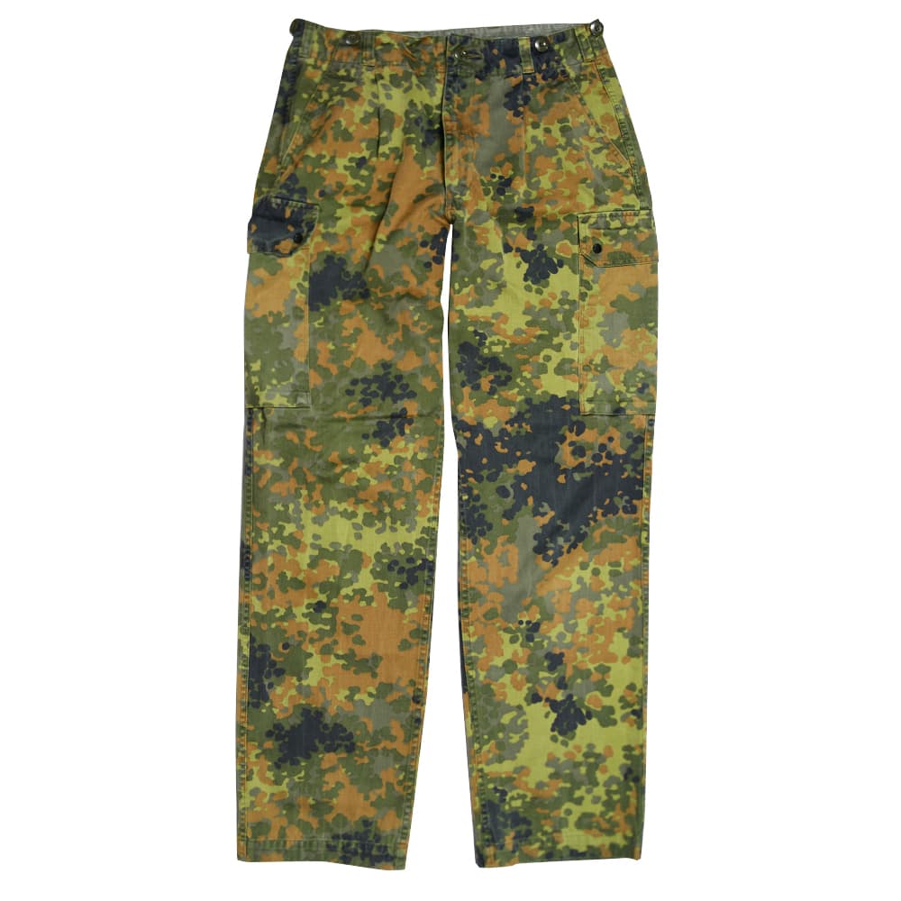 ドイツ軍放出品 コンバットパンツ 戦闘服 フレクター迷彩 小サイズ