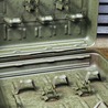 イタリア軍放出品 アモカン スチール製 81mm迫撃砲弾用 オリーブドラブ