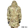 イギリス軍放出品 マウンテンパーカー 裏地メッシュあり 国旗パッチ付き MTPカモ 防風 防寒 スモック 小サイズ