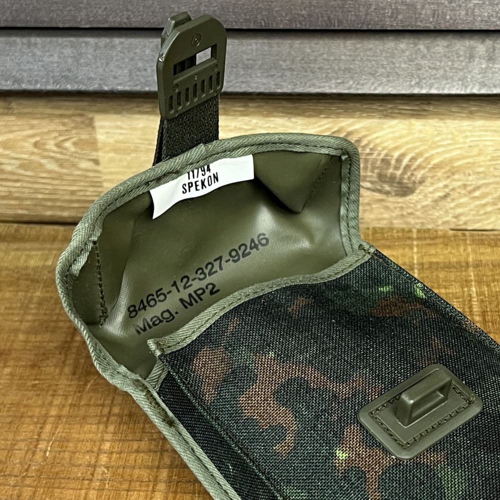 ドイツ軍放出品 SMGマガジンポーチ UZI/MP2マガジン対応 フレクター