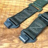イギリス軍放出品 固定ベルト 担架用 差し込み式バックル オリーブグリーン