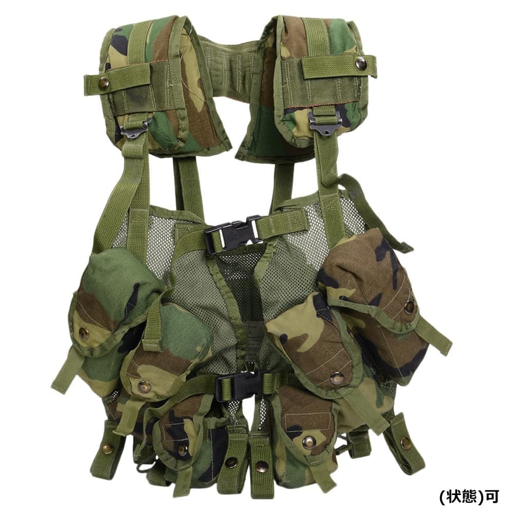 ミリタリーショップ レプマート / 米軍放出品 タクティカルベスト ITLBV ウッドランド迷彩