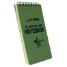 防水メモ帳 ALL WETHER NOTE BOOK サイズ約130×75mm 耐水ペーパー