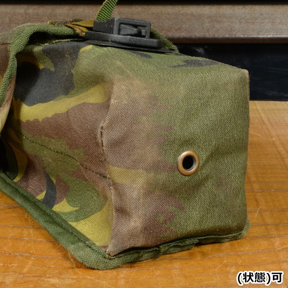 オランダ軍放出品 トリプルマガジンポーチ ディマコC7用 ウッドランド
