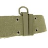 フランス軍放出品 ピストルベルト FA-MAS モスグリーン サスペンダーループ付き
