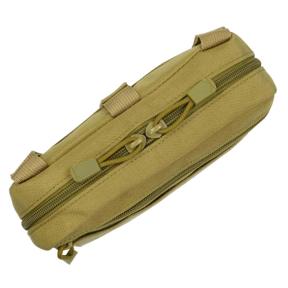 ユーティリティポーチ ナイロン1000D MOLLE対応 前面ベルクロ付き