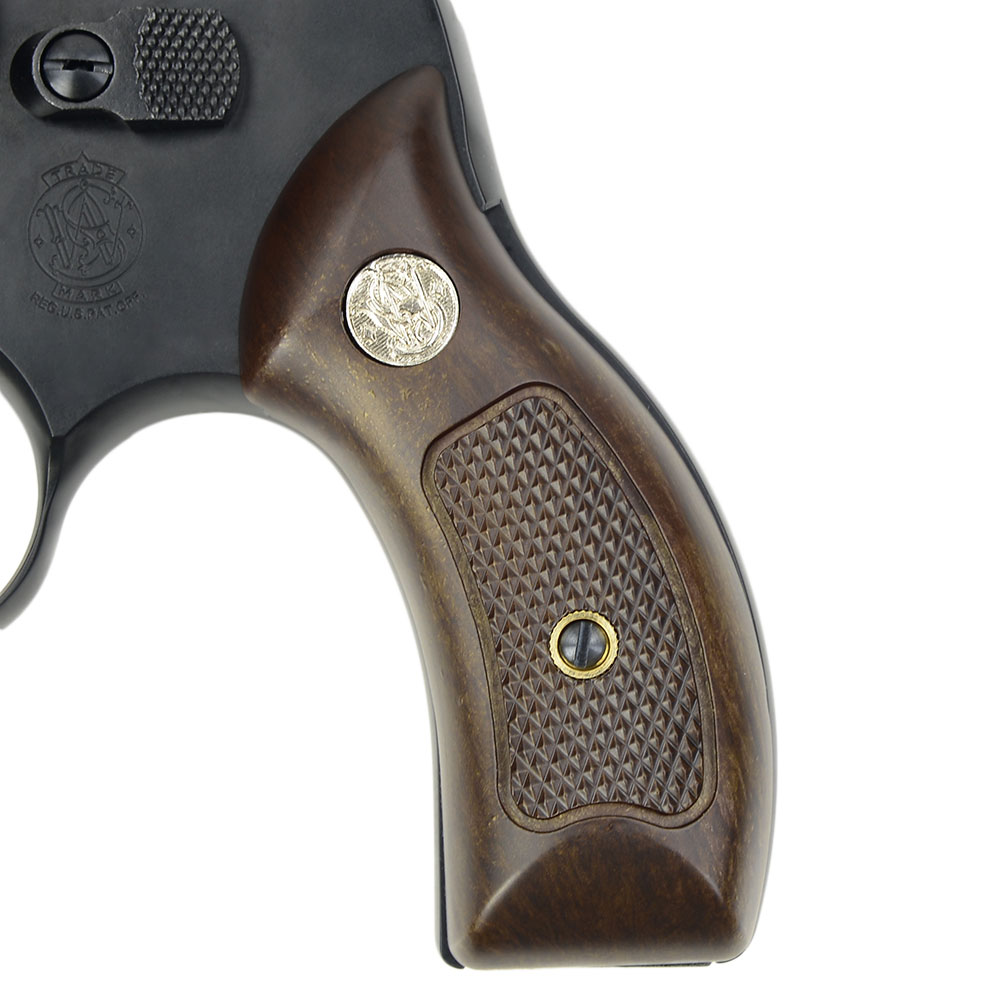 マルシン ガスガン S&W M49 ボディガード 2インチ 木目調プラグリップ