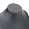 ネックレススタンド 首マネキン 撮影用・ディスプレイ用什器 マイクロファイバー仕様