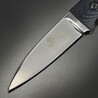makkari knives アウトドアナイフ 間狩純平作 ケーパー 直刃 フルタング 樹脂製シース付属 ステンレスブレード