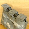 米軍放出品 ライフルマガジンポーチ MOLLE II M4/AR15 3本収納 ACU/UCP迷彩