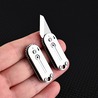 キーホルダーナイフ 全長約6cm ステンレス製