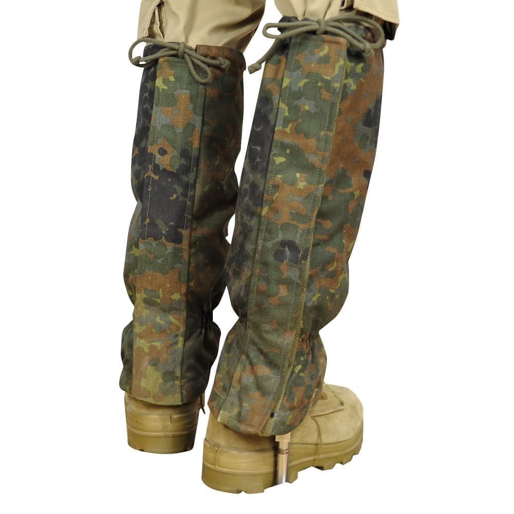 ドイツ軍放出品 ゲイター フレクター迷彩 ドイツ連邦軍 ゲートル