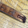 スイス軍放出品 レザーベルト ベルト穴隠しなし ピンベルトバックル