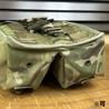 イギリス軍放出品 ダブルマガジンポーチ PLCE装備 ベルクロ式フラップ MTP迷彩 6本収納
