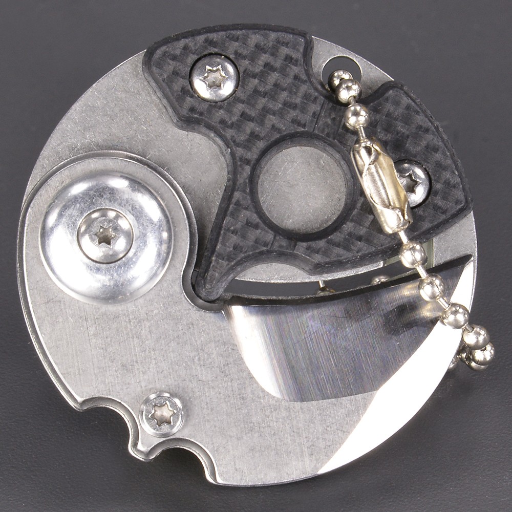 折りたたみコインナイフ ロック機能なし ボールチェーン付 | ミリタリーショップ レプマート