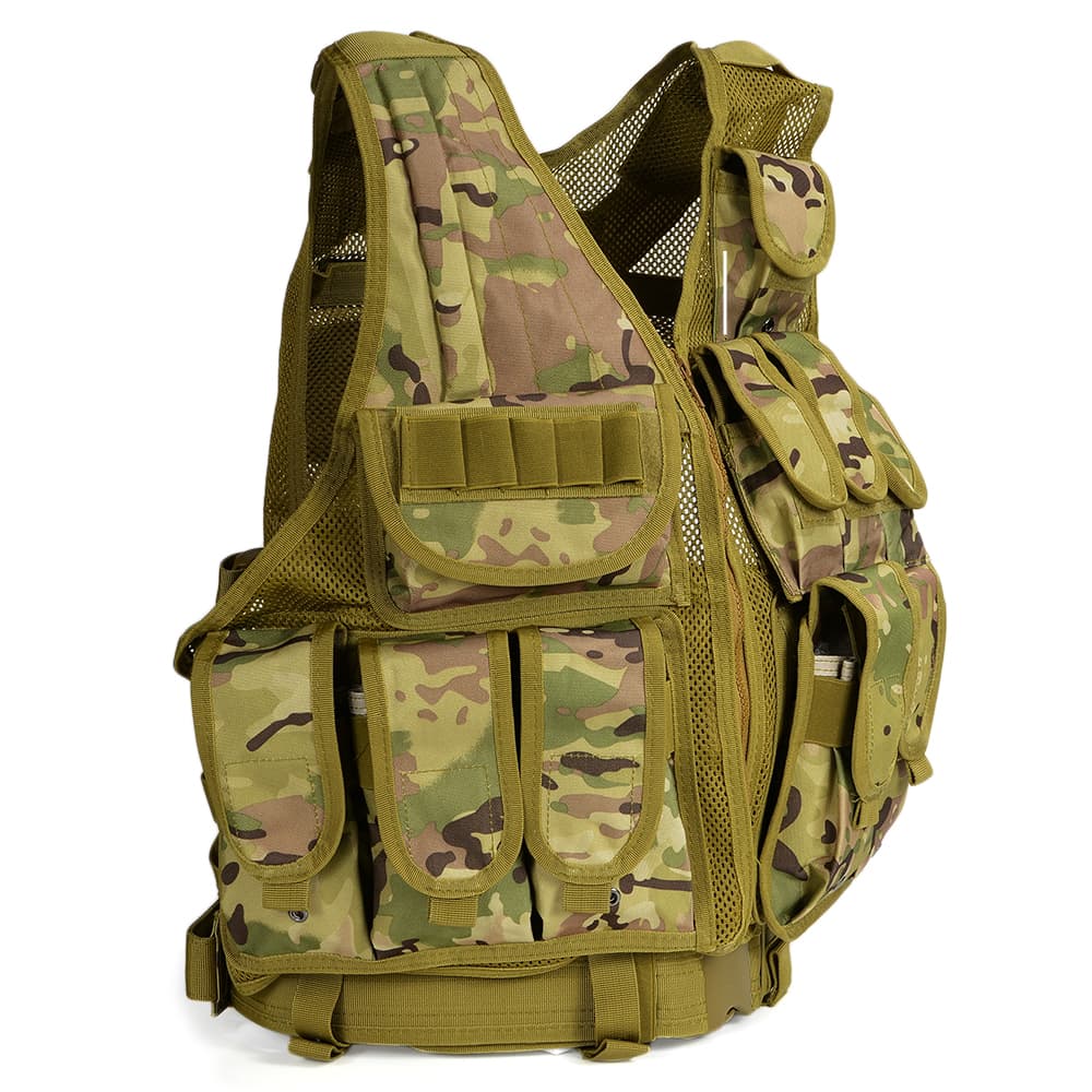 LME メッシュベスト タクティカルベスト マグポーチパネル2枚付 LME メッシュベスト タクティカルベスト マグポーチパネル2枚付