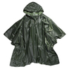 フード付きレインポンチョ PVC テントシート 専用ポーチ付き