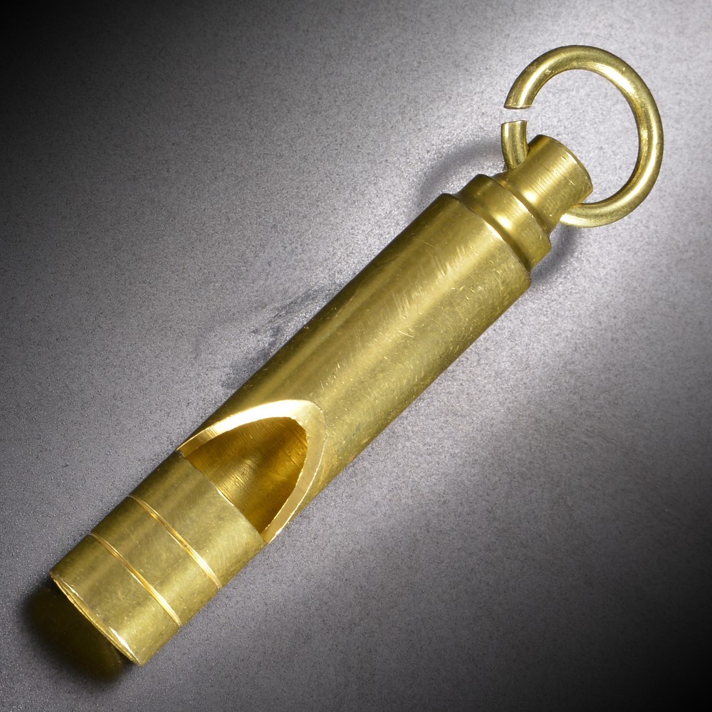 ペンダントトップ ホイッスル 真鍮 丸カン付 | ミリタリーショップ