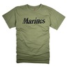 Rothco Tシャツ 半袖 MARINES オリーブ