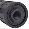 5KU Airsoft サイレンサー ナイツ型 5.56 QDC 14mm逆ネジ ハイダー付