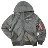 ALPHA ジャケット HOODED RIB TA1049