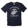 ALPHA 半袖Tシャツ ロゴ USMC TC1041