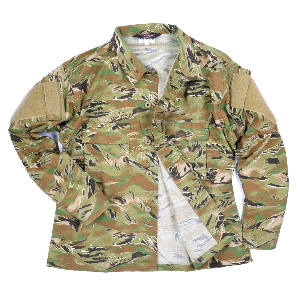 ミリタリーショップ レプマート / TRU-SPEC BDUシャツ タイガー
