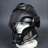 タクティカルヘルメット Medieval Iron Warrior Helmet クリアレンズ付属 ブラック UFCHM016BK