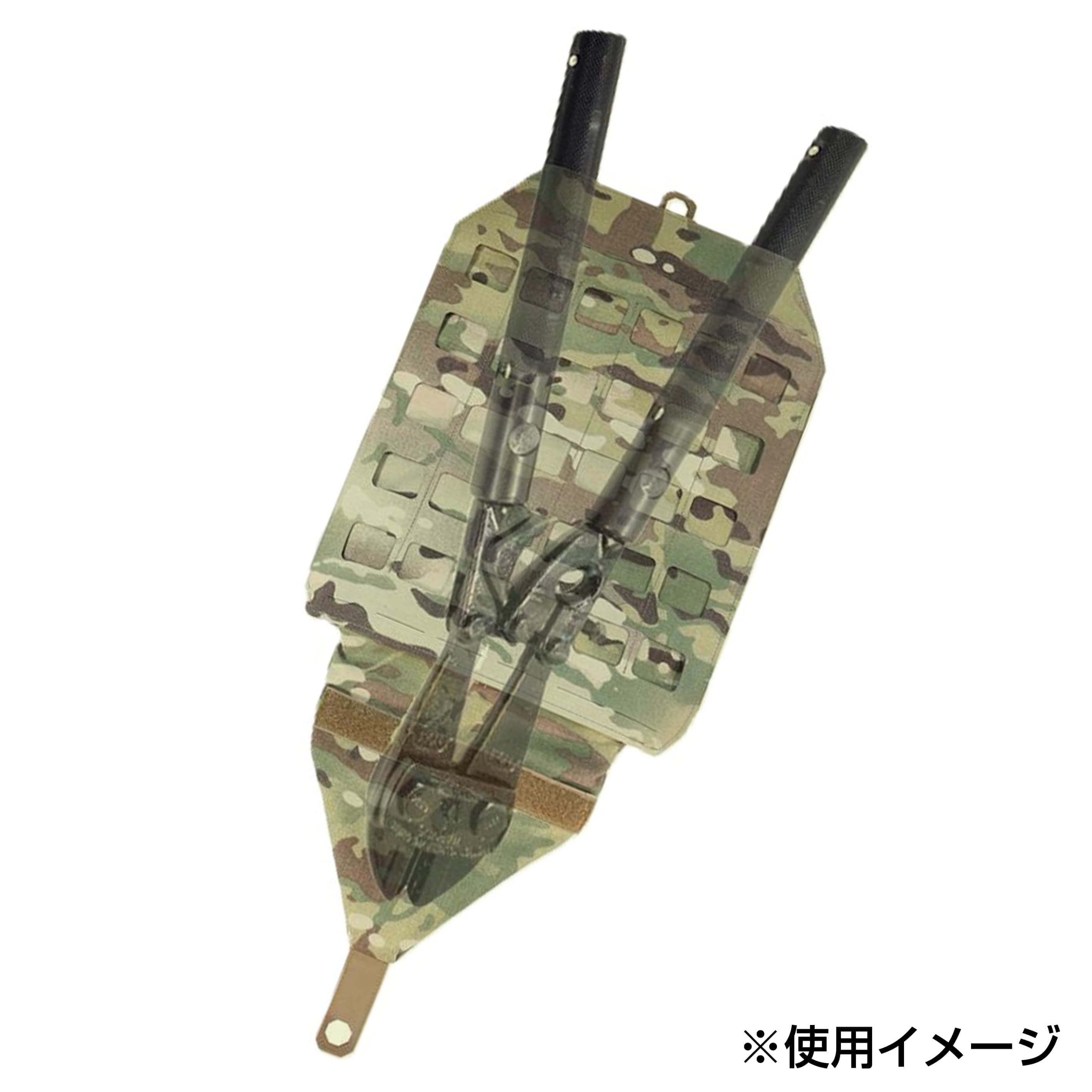 Warrior Assault Systems バックパネル ABP レーザーカット MOLLE取付